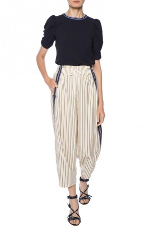 Top with ruffled sleeves, zdjęcie 2 Top with ruffled sleeves od See By Chloe